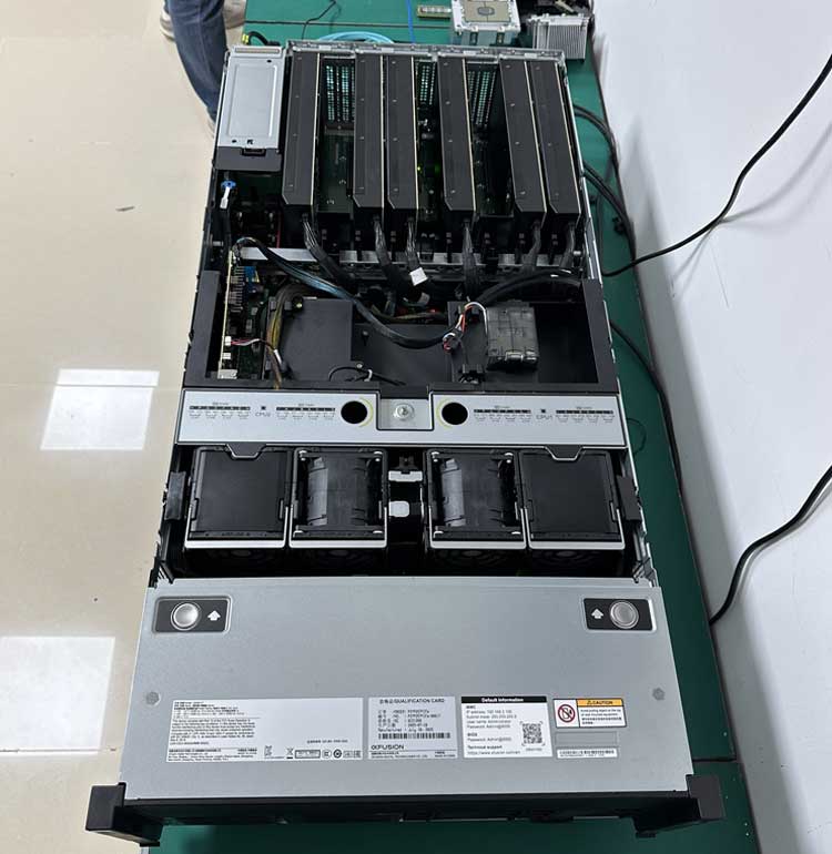 Popular Huaweis Xfusion G5500 V7 Gpu Server Intel Xeon 4U Computer Ai Reasoning Training HPC 8 Gpu Server Rack