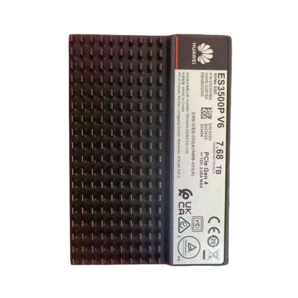 Huaiweis ES3500P V6 Internal SSD Solid State Drive 7.68T NVME U.2 PCIe GEN4 2.5" 1DWPD Read Intensive Server New 3-year Warranty