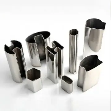 Oval, elliptical and D-shape special profile stainless steel tubing