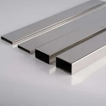 ASTM A554 stainless steel square and rectangular tubing with sharp corner radius