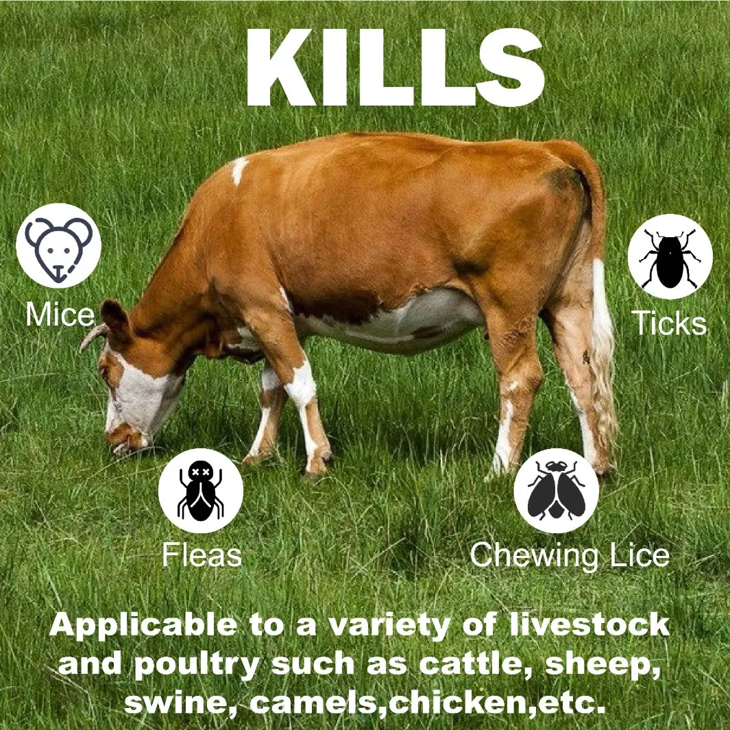 12.5% Amitraz Solution Veterinary Medicine, Amitraz Suspension for Livestock External Parasites