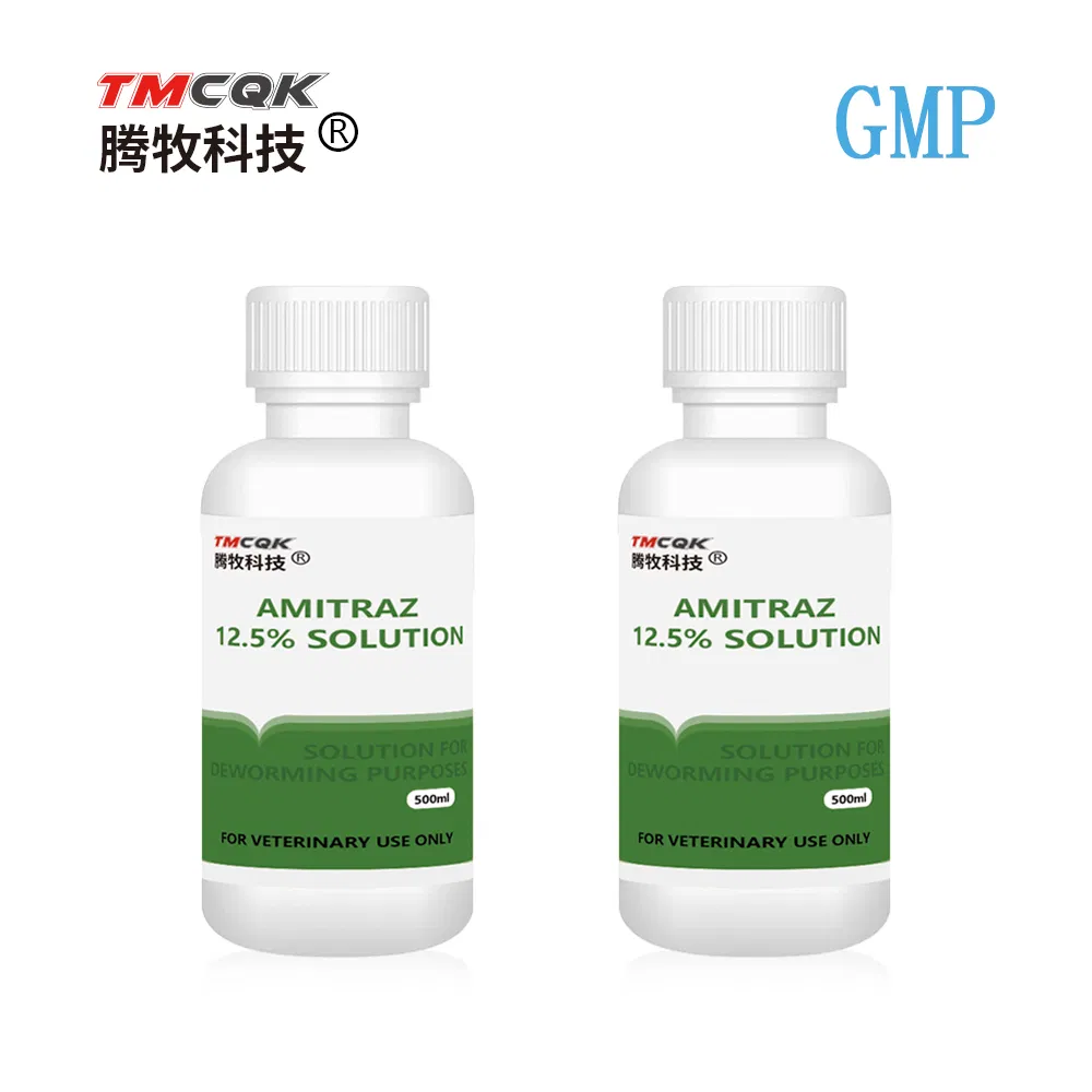 GMP Veterinary Drug Company, Amitraz Solution 12.5%, Suitable for External Deworming of Livestock and Pets