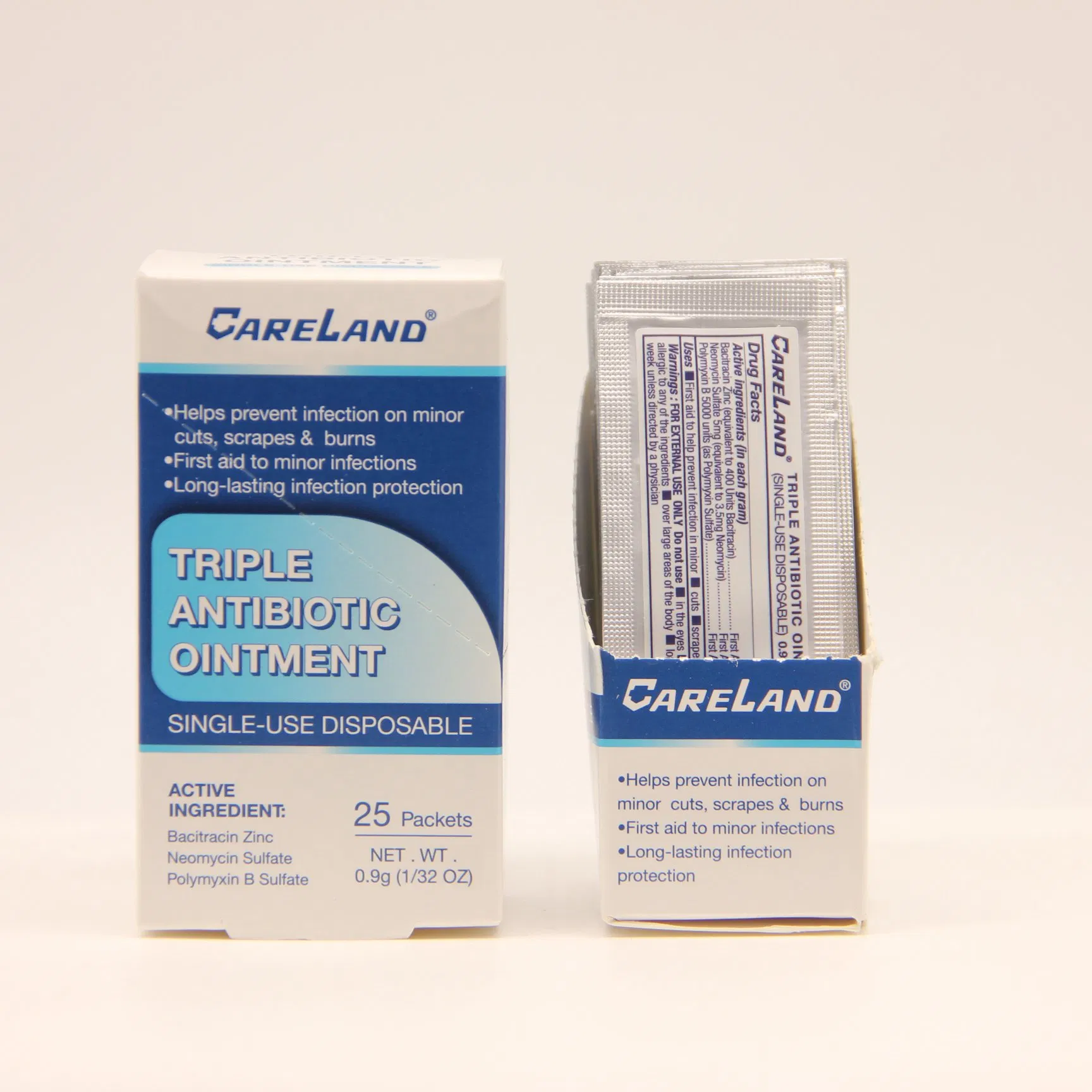 Factory Outlet Topical Burns Triple Antibiotic Ointment with Non - Irritating Formula