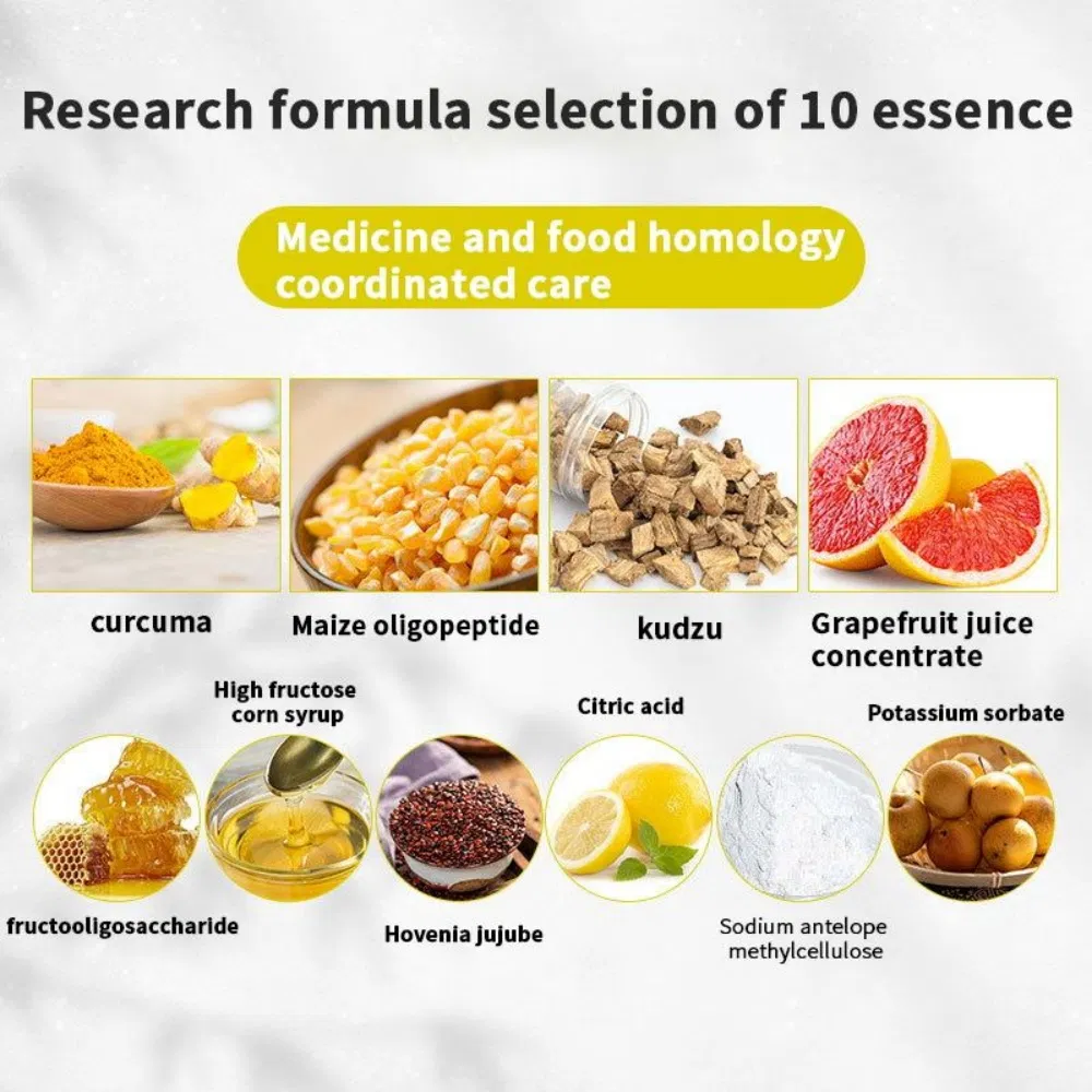 OEM/ODM Natural Turmeric and Vitamin Compound Oral Liquid for Liver Protection