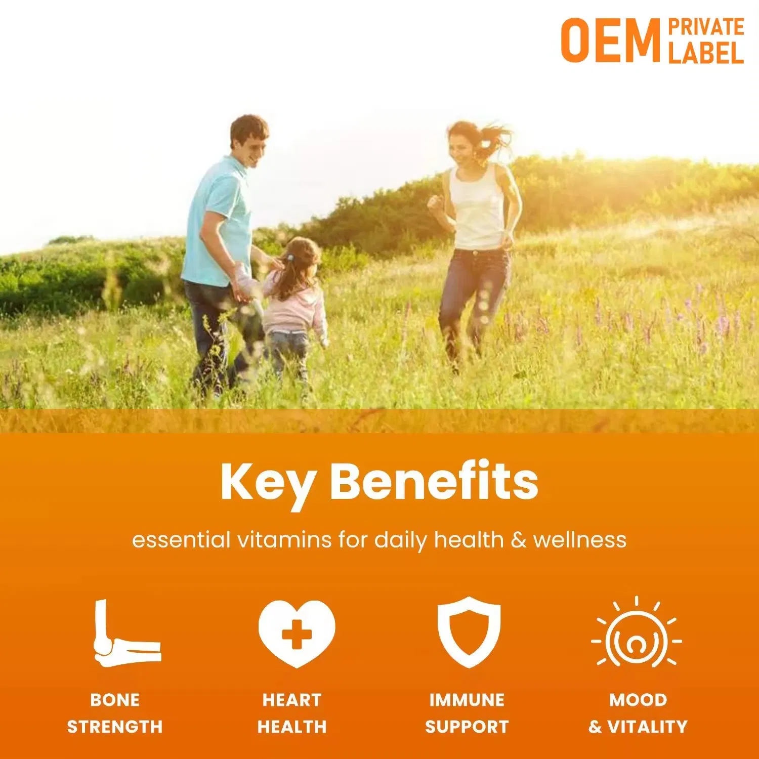 High Quality Vitamin D3 K2 Drops Oral Oil Support Bones Vitamin D3K2 Liquid Drops Immune System and Energy Levels