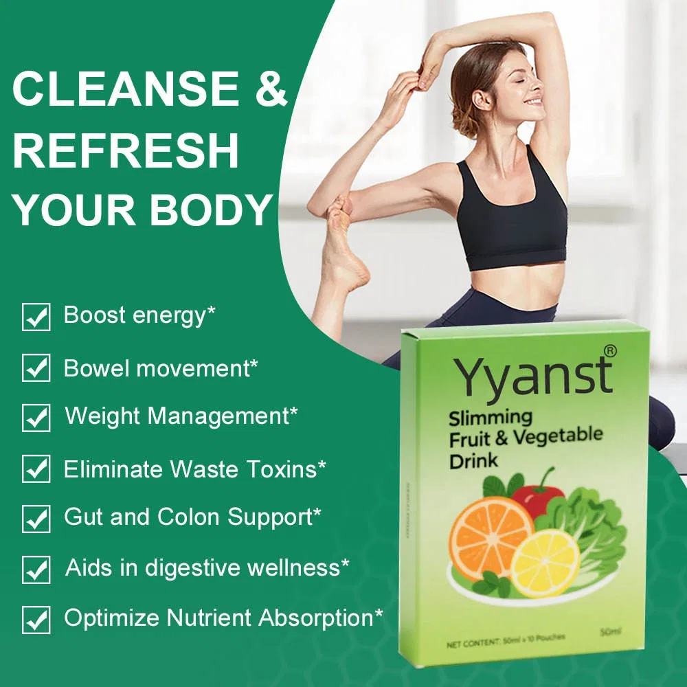 OEM/ODM Natural Fruit Vegetable Meal Replacement Fat Burning Weight Loss Oral Liquid