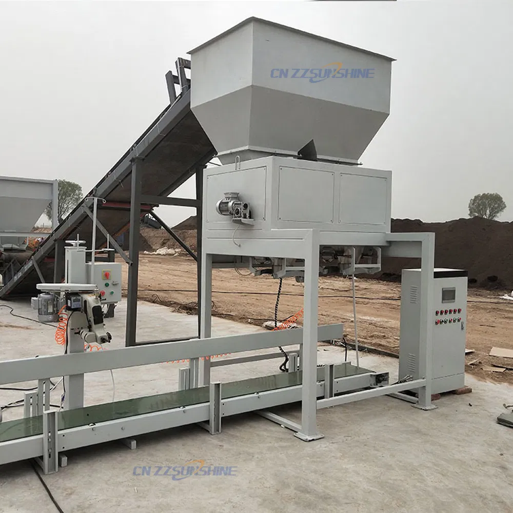 High Quality Double Bucket Granule/Powder Packaging Machine Factory Sale Fish Feed Bagging Machine Good Quality Food Wrap