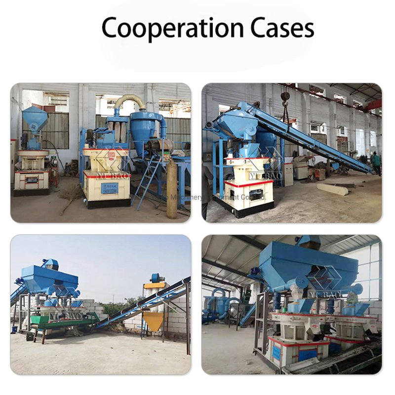 High Efficiency Wood Granules Making Machine Sawdust Pellet Maker Feed Pellet Machine