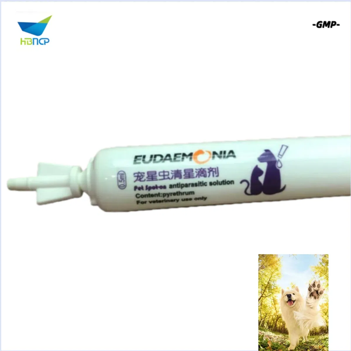 China GMP Factory Supply Pyrethrum Antiparasitice Soltution for Dogs and Cats