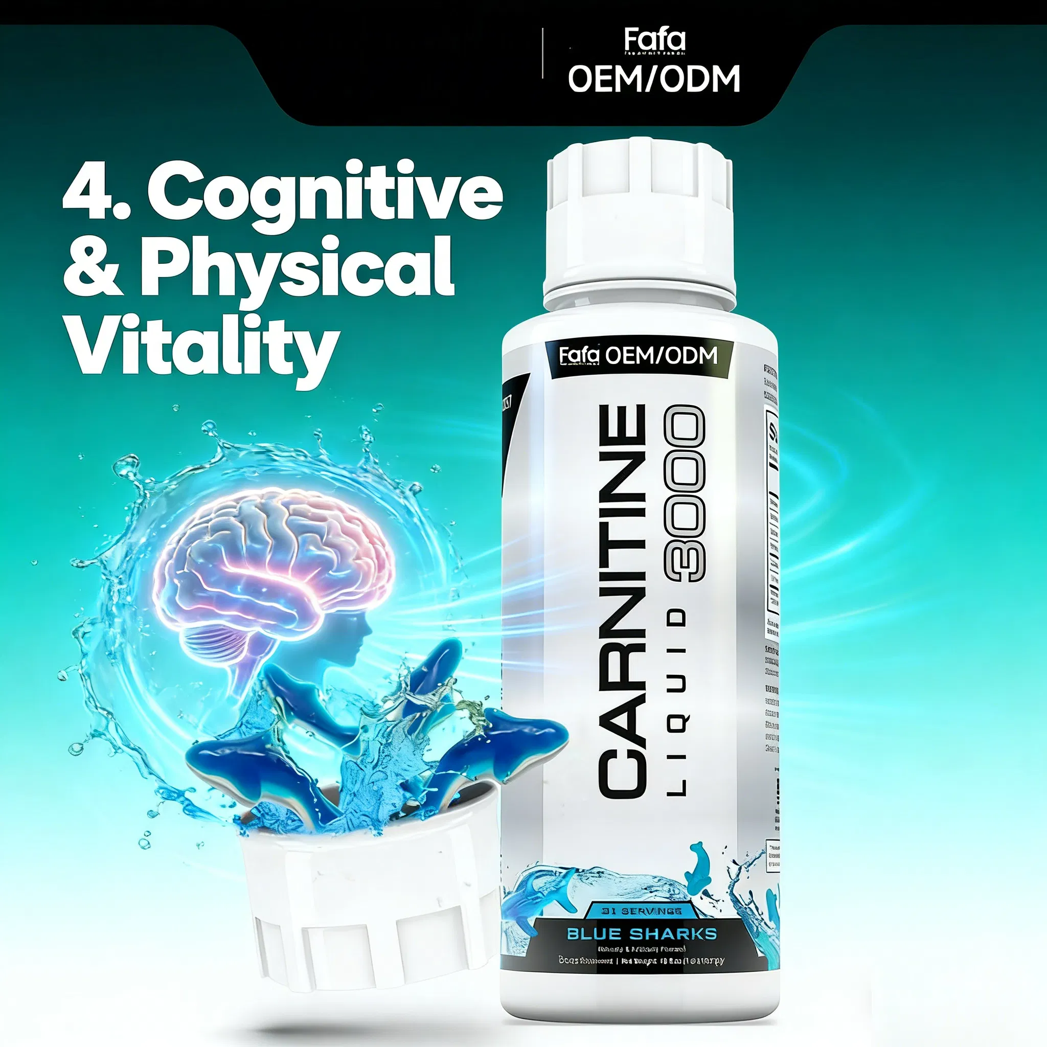 Vitamin Support Drops: L-Carnitine and Herbal Extract Oral Liquid