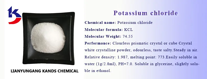 Potassium Chloride Packaging