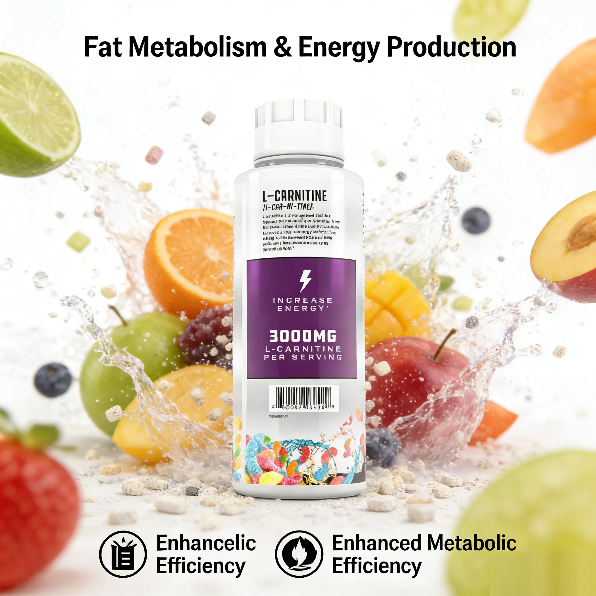 OEM L-Carnitine Oral Liquid with Comprehensive Vitamin Support