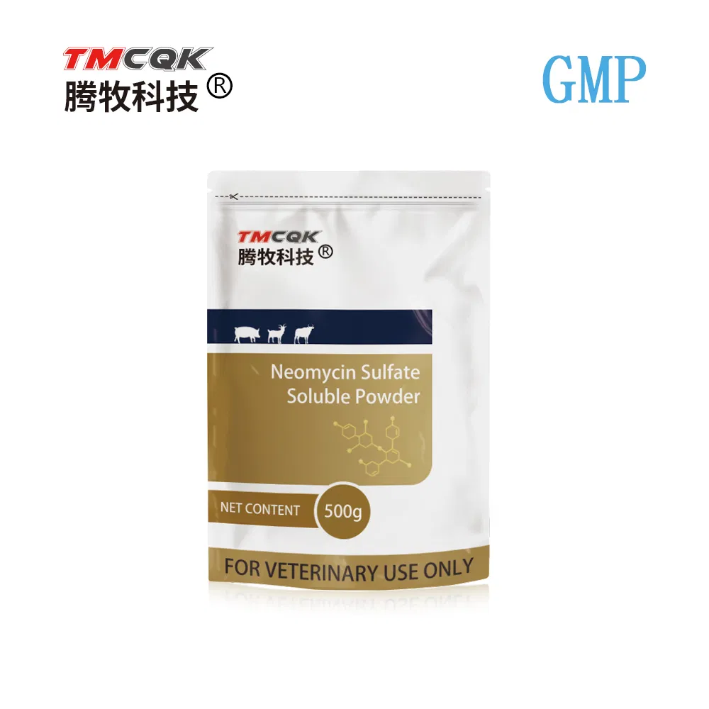 Manufacturer Direct Sales of Veterinary Drugs 32.5% Neomycin Sulfate Soluble Powder for The Treatment of Enteritis in Pigs, Cattle, Sheep, Horses, Cats and Dogs