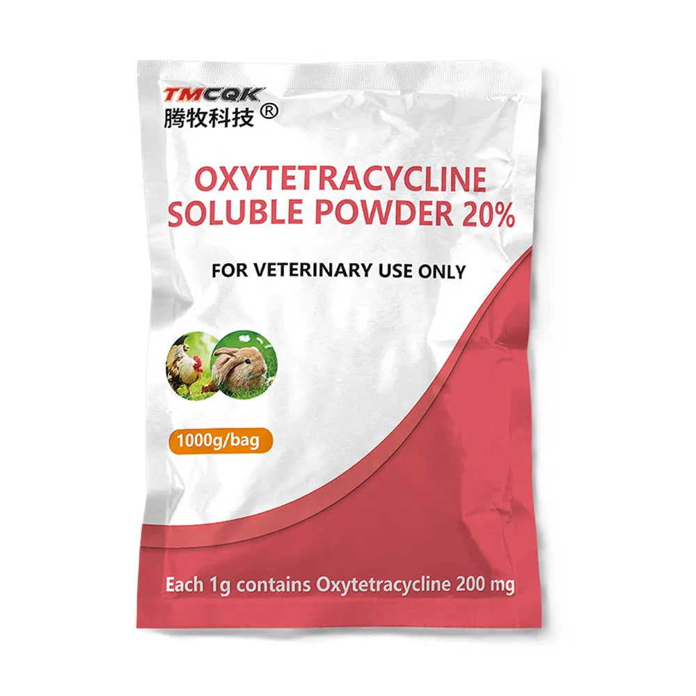 High Quality Veterinary Drug Factory, Oxytetracycline Hydrochloride Soluble Powder, Suitable for Livestock and Poultry, Favorable Price