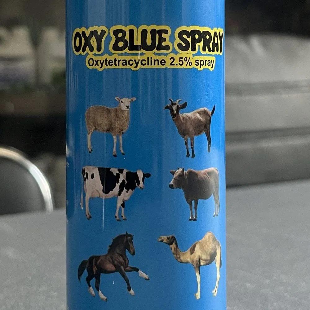 Animal Disinfection Antibiotic Oxytetracycline Spray