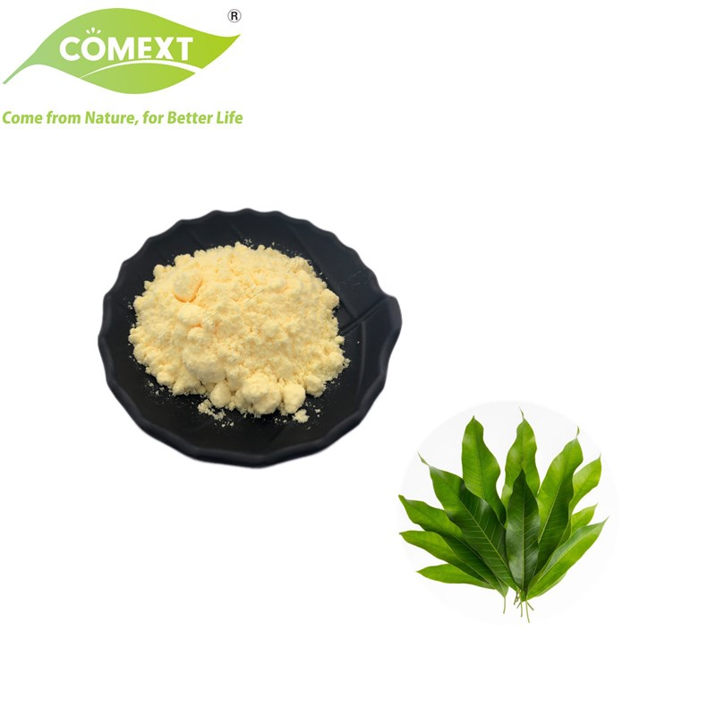 Comext Best Price Natural Herbal Mango Leaf 45% Mangiferin HPLC Extract Powder for Medicine