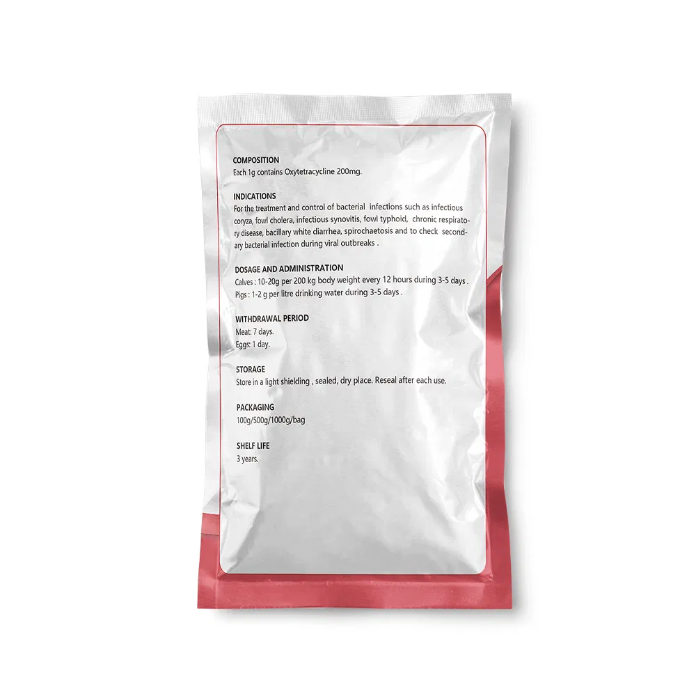 High Quality Veterinary Drug Factory, Oxytetracycline Hydrochloride Soluble Powder, Suitable for Livestock and Poultry, Favorable Price