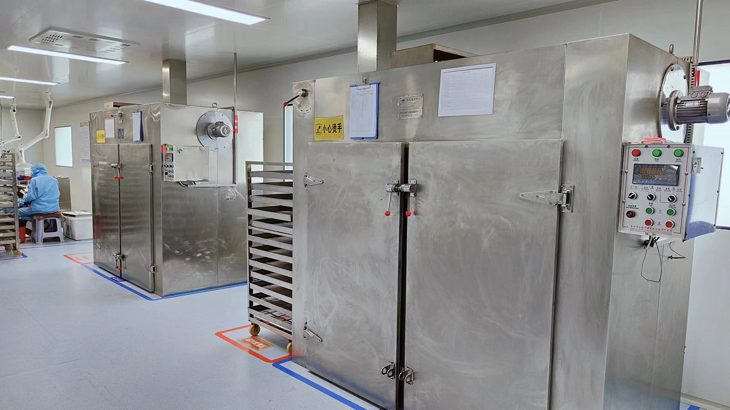 Drying process in Vetsys veterinary pharmaceutical GMP-certified facility