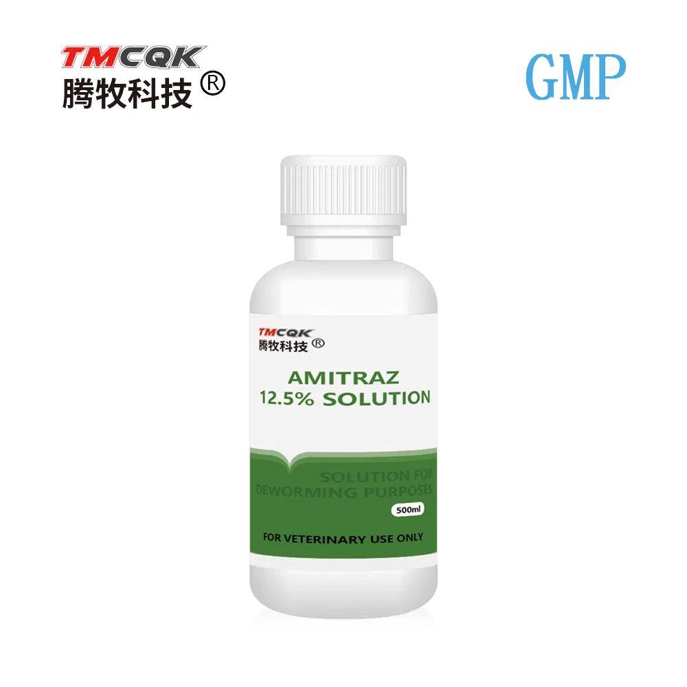 GMP Veterinary Drug Company, Amitraz Solution 12.5%, Suitable for External Deworming of Livestock and Pets