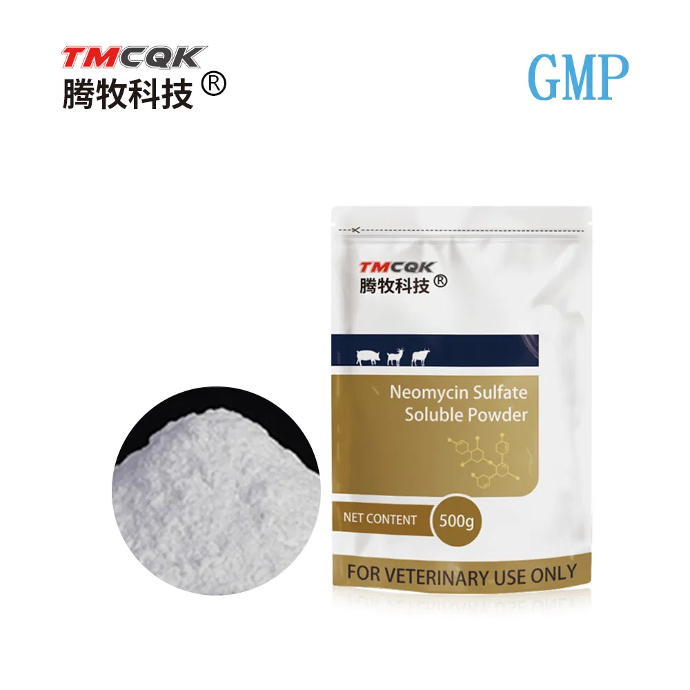 Manufacturer Direct Sales of Veterinary Drugs 32.5% Neomycin Sulfate Soluble Powder for The Treatment of Enteritis in Pigs, Cattle, Sheep, Horses, Cats and Dogs