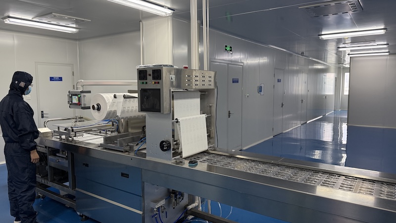 Vetsys pharmaceutical packaging workshop - GMP compliant production line in Zhengzhou China
