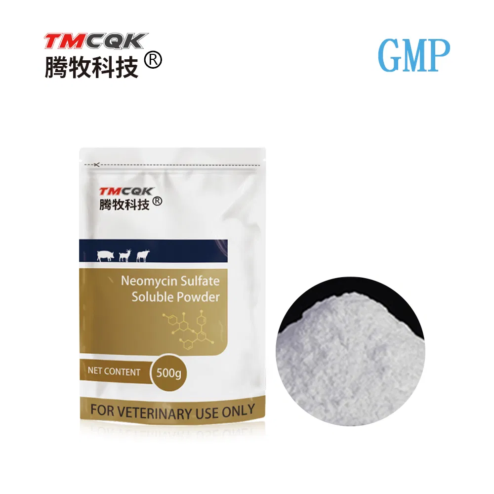 Manufacturer Direct Sales of Veterinary Drugs 32.5% Neomycin Sulfate Soluble Powder for The Treatment of Enteritis in Pigs, Cattle, Sheep, Horses, Cats and Dogs