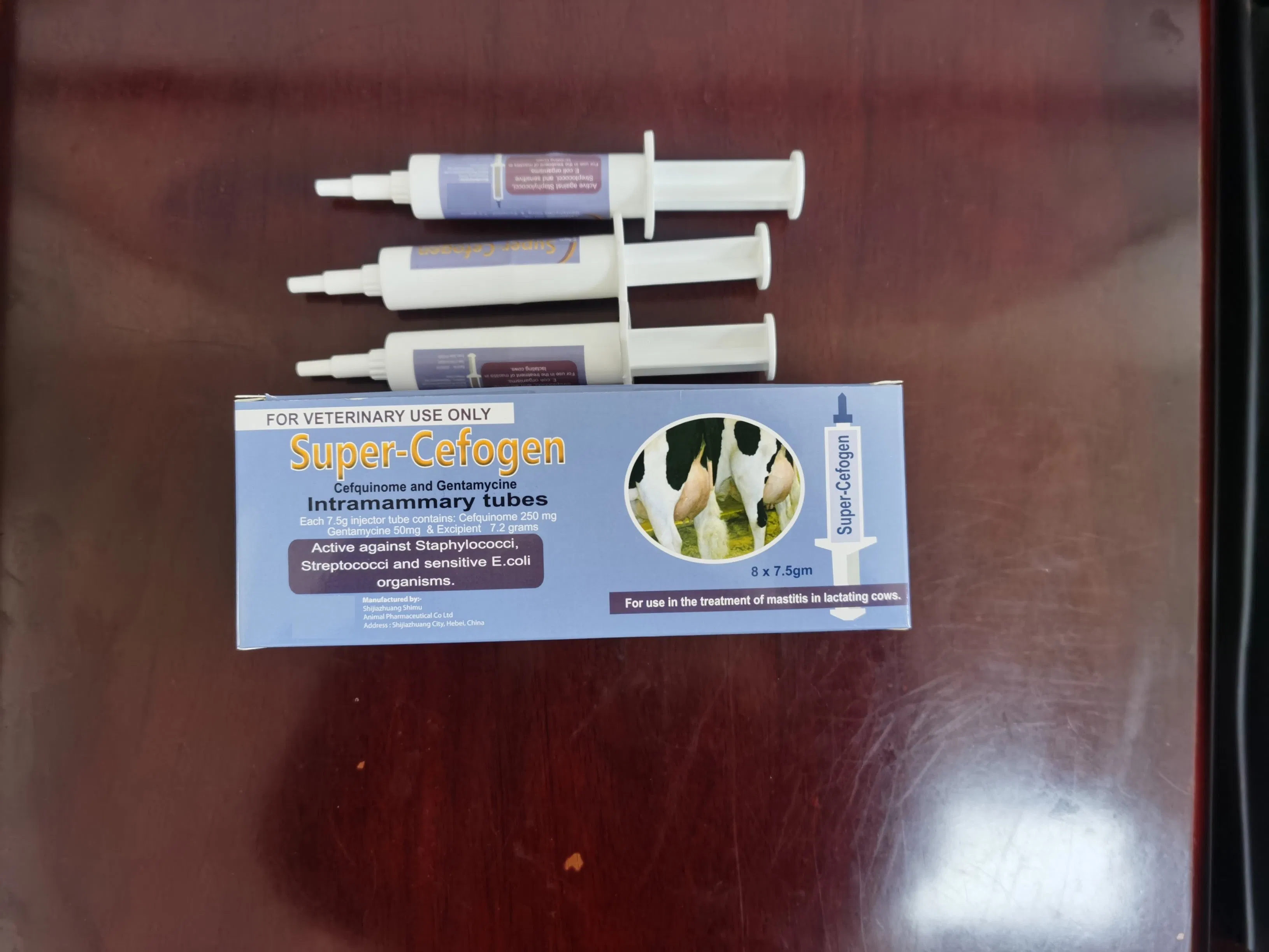 Veterinary Medicine Cefquinome Sulfate Intrauterine Infusion for Cattle Metritis and Endometritis