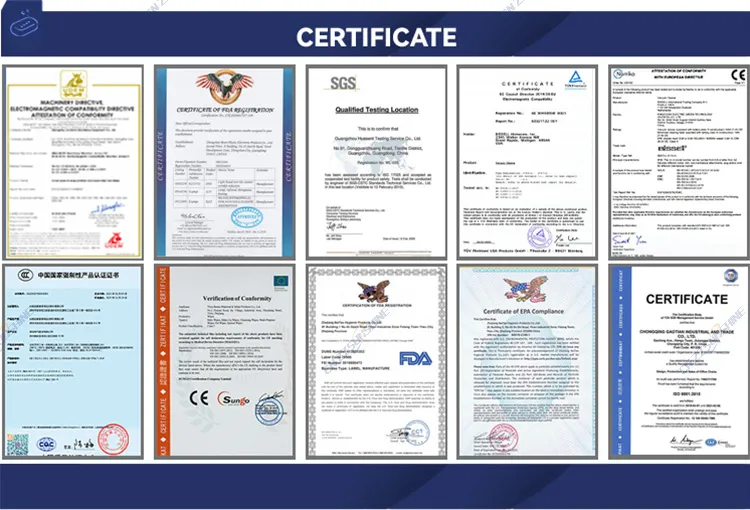 Certifications