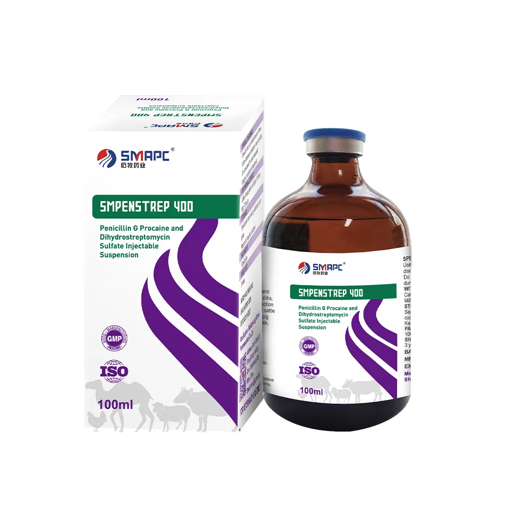 Penstrep Injectable Suspension 20: 25 by GMP ISO Manufacturer