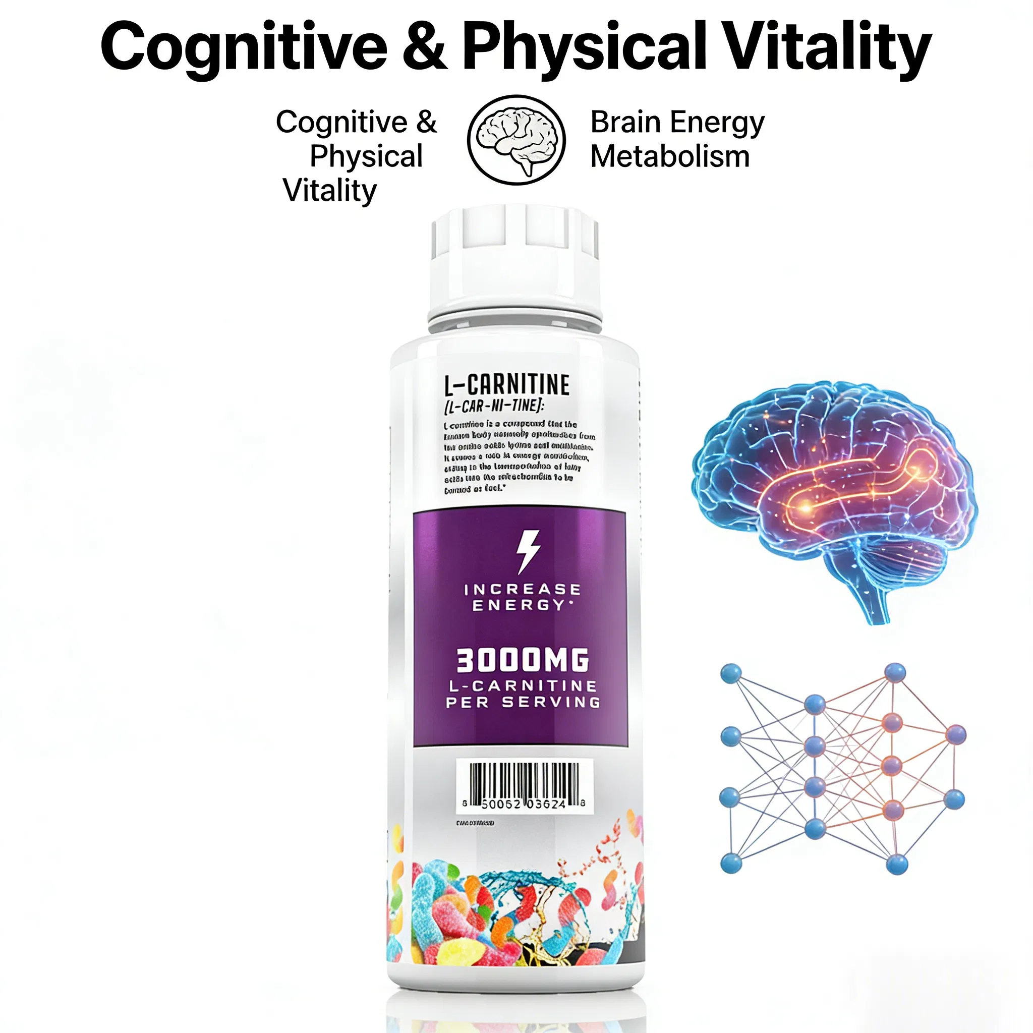 OEM L-Carnitine Oral Liquid with Comprehensive Vitamin Support