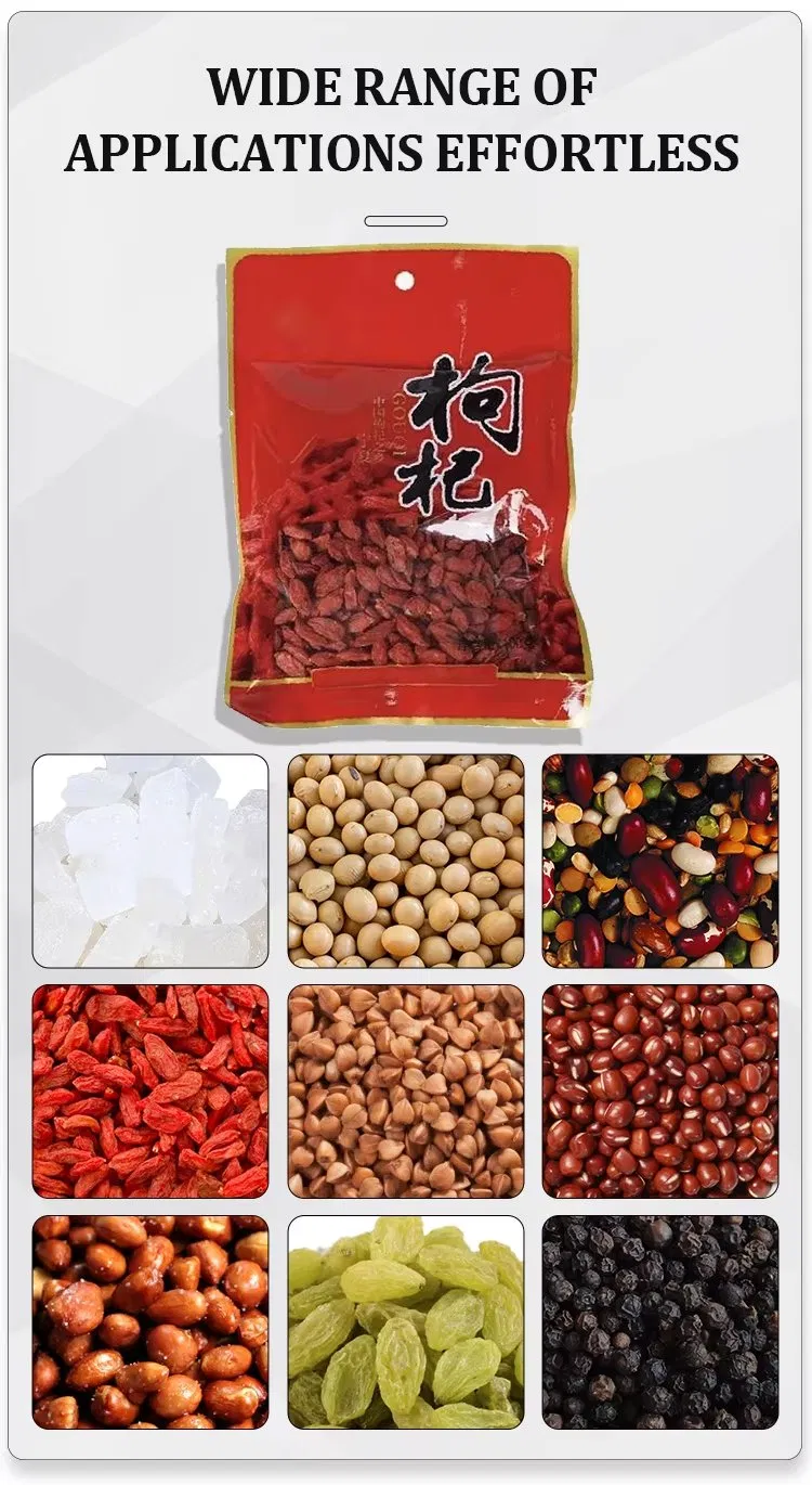 Fully Automatic Granule Dispensing and Packaging Integrated Machine - Grains, Cereals, Rice, Peanuts, Dried Fruits and Feed Packaging Machine