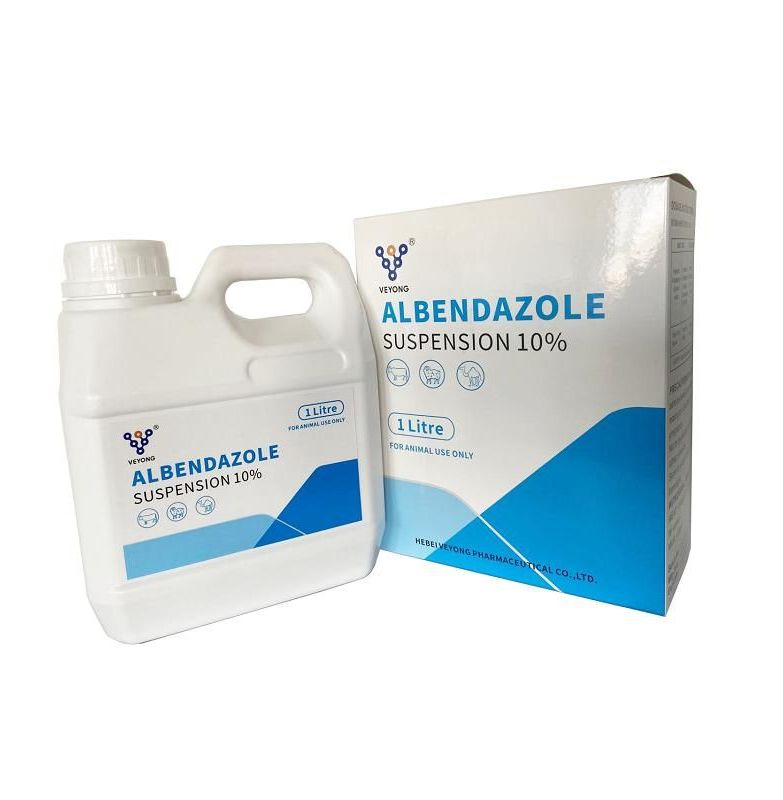 Albendazole 10 Chickens Poultry Solution 2.5% Albendazole Suspension Solution for Cattle Sheep