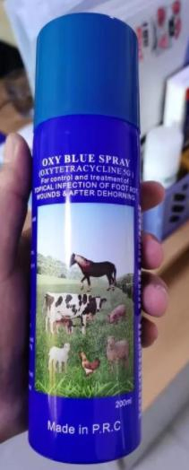 Animal Disinfection Antibiotic Oxytetracycline Spray