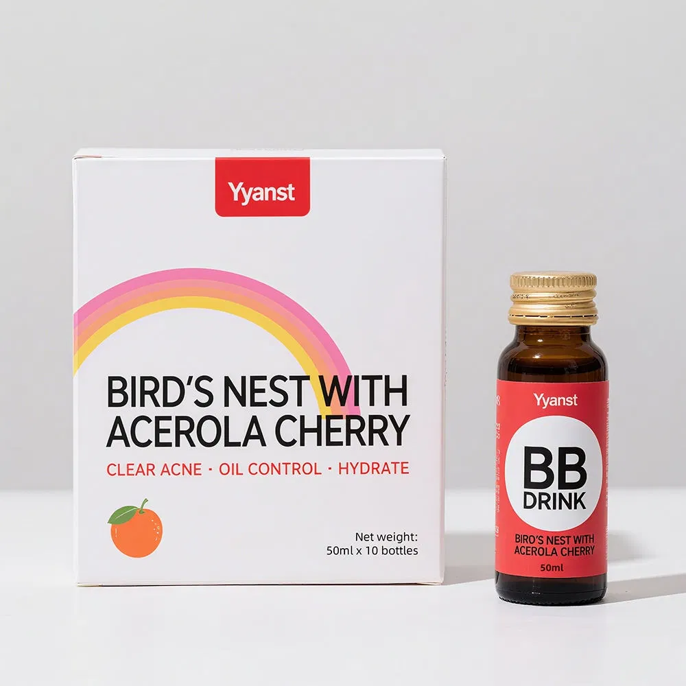 OEM/ODM Sodium Hyaluronate Bird's Nest Supplement for Whitening and Anti-Aging Oral Liquid