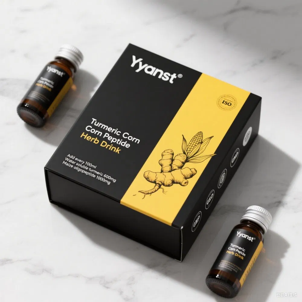 OEM/ODM Natural Turmeric and Vitamin Compound Oral Liquid for Liver Protection