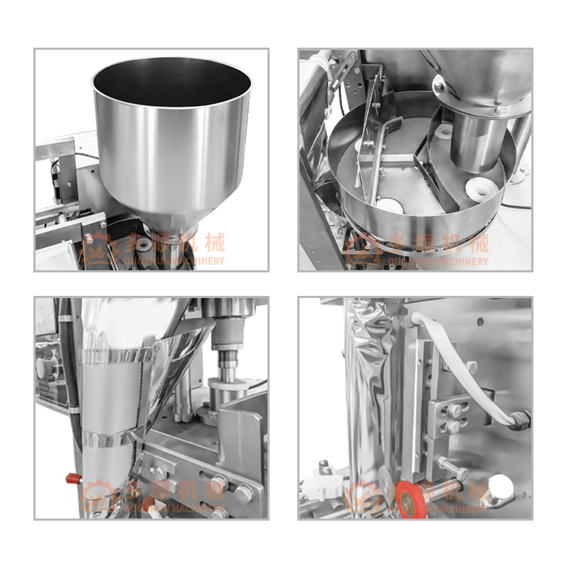 Dxb-100K High Speed Rotary Measuring Cup Feeding Powder Granule Packaging Machine Food Fish Feed Pellet Packing Machine