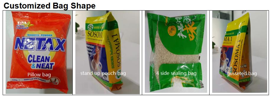 Nuts Sugar Rice Salt Grain Pet Food Granule Feed Beans Seed Potato Chips Popcorn Snacks Dried Fruit Vertical Packaging Machine