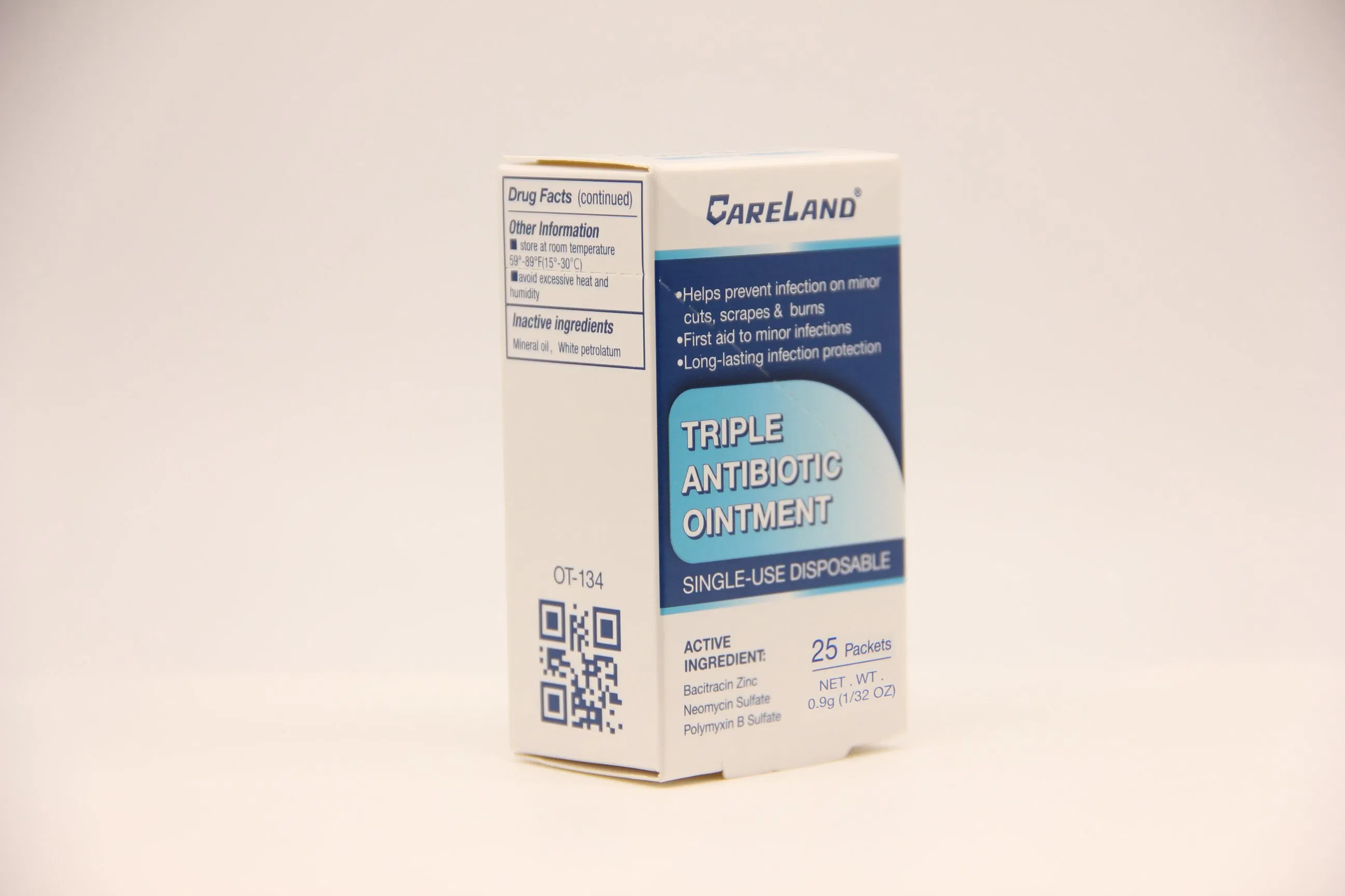 Wholesale 0.7g Single-Use Wound Care Repair Burns Triple Antibiotic Ointment