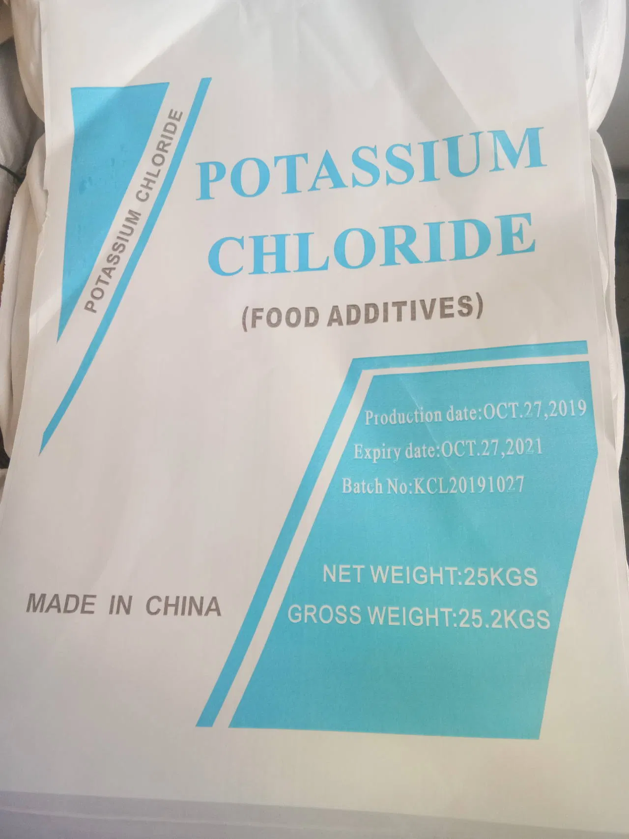 Potassium Chloride Kcl 99% Food Additive with Competitive Price