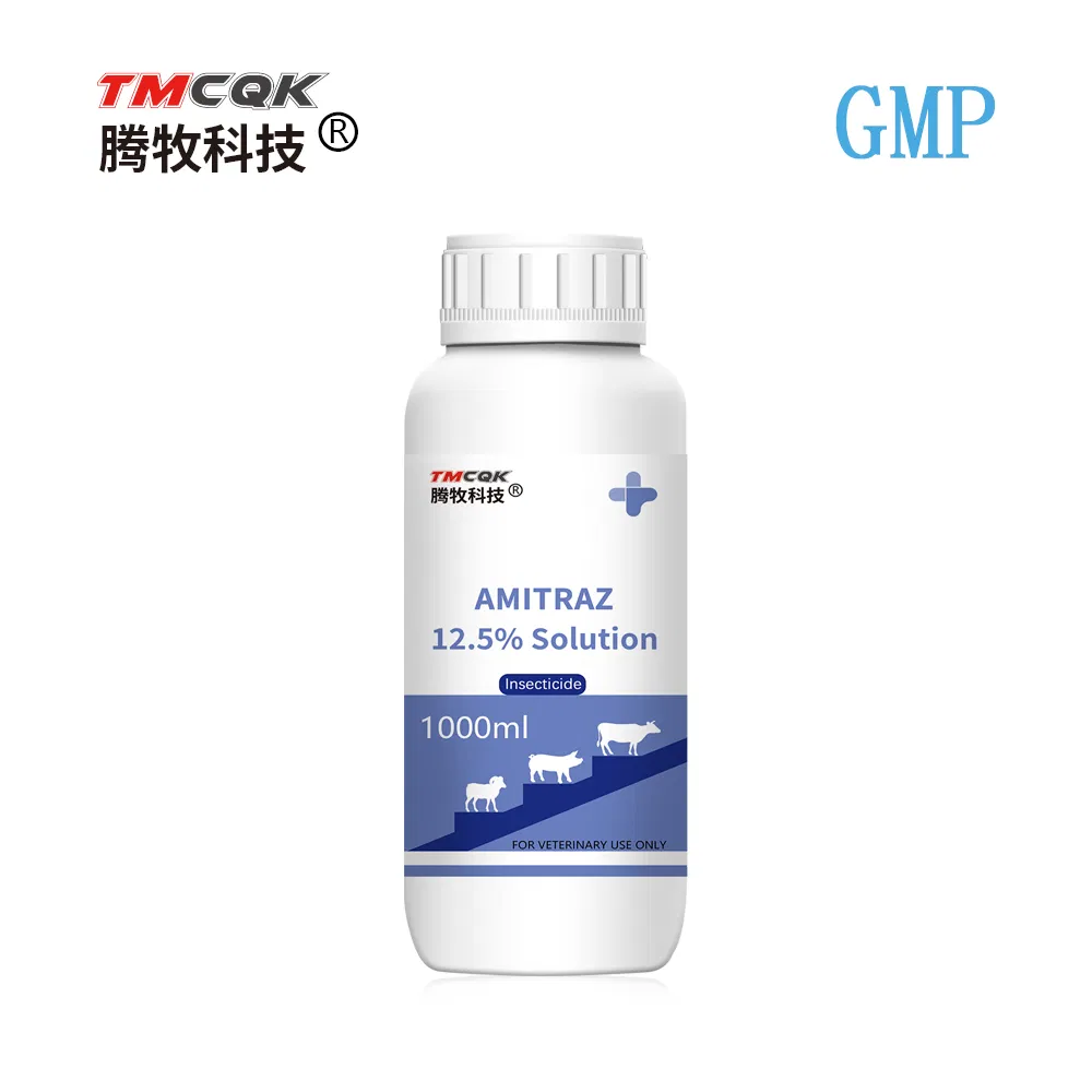GMP Veterinary Drug Company, Amitraz Solution 12.5%, Suitable for External Deworming of Livestock and Pets