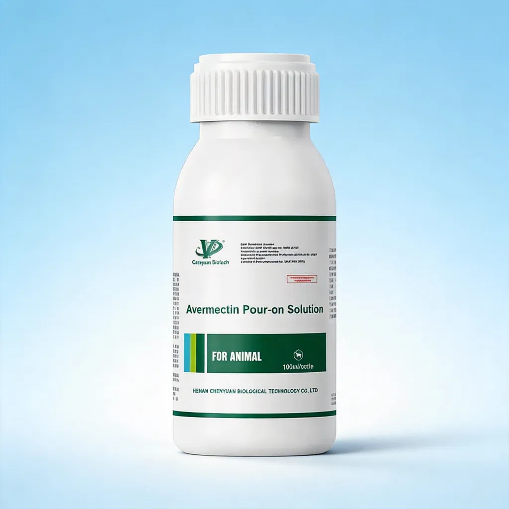 Topical Avermectin Pour-on Solution Easy-to-Use Dewormer for Puppies &amp; Kittens