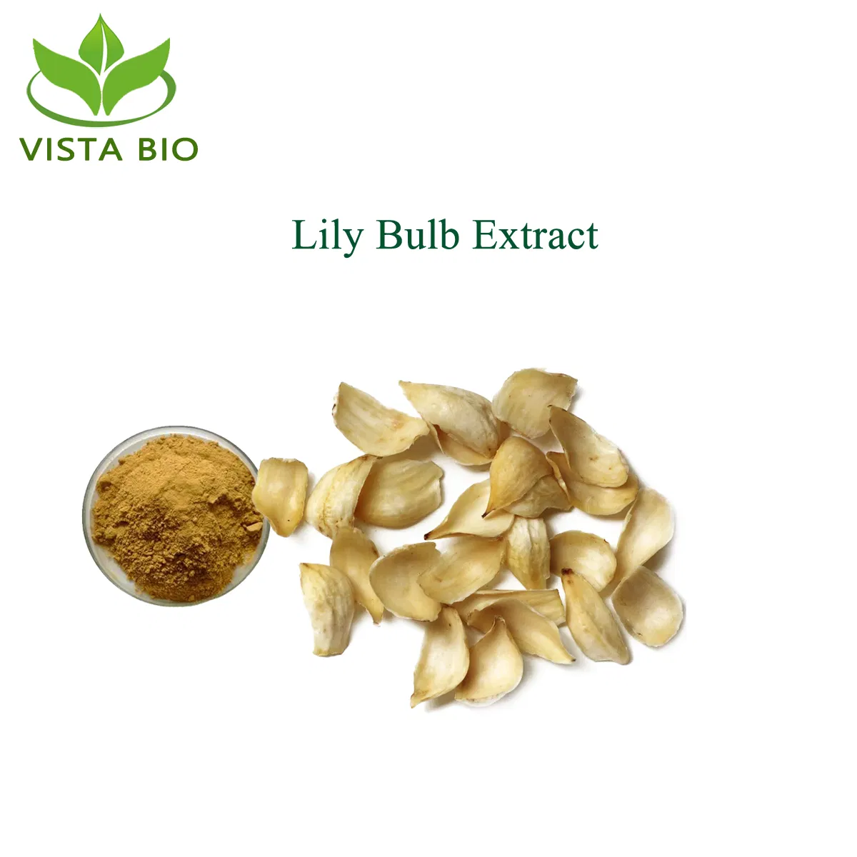 Factory Supply Wholesale Traditional Chinese Herbal Medicine 4: 1-20: 1 Lily Bulb Extract for Skincare Whitening