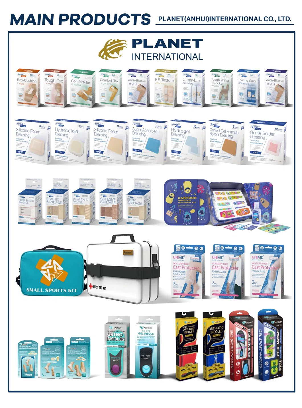 Main Products Catalog