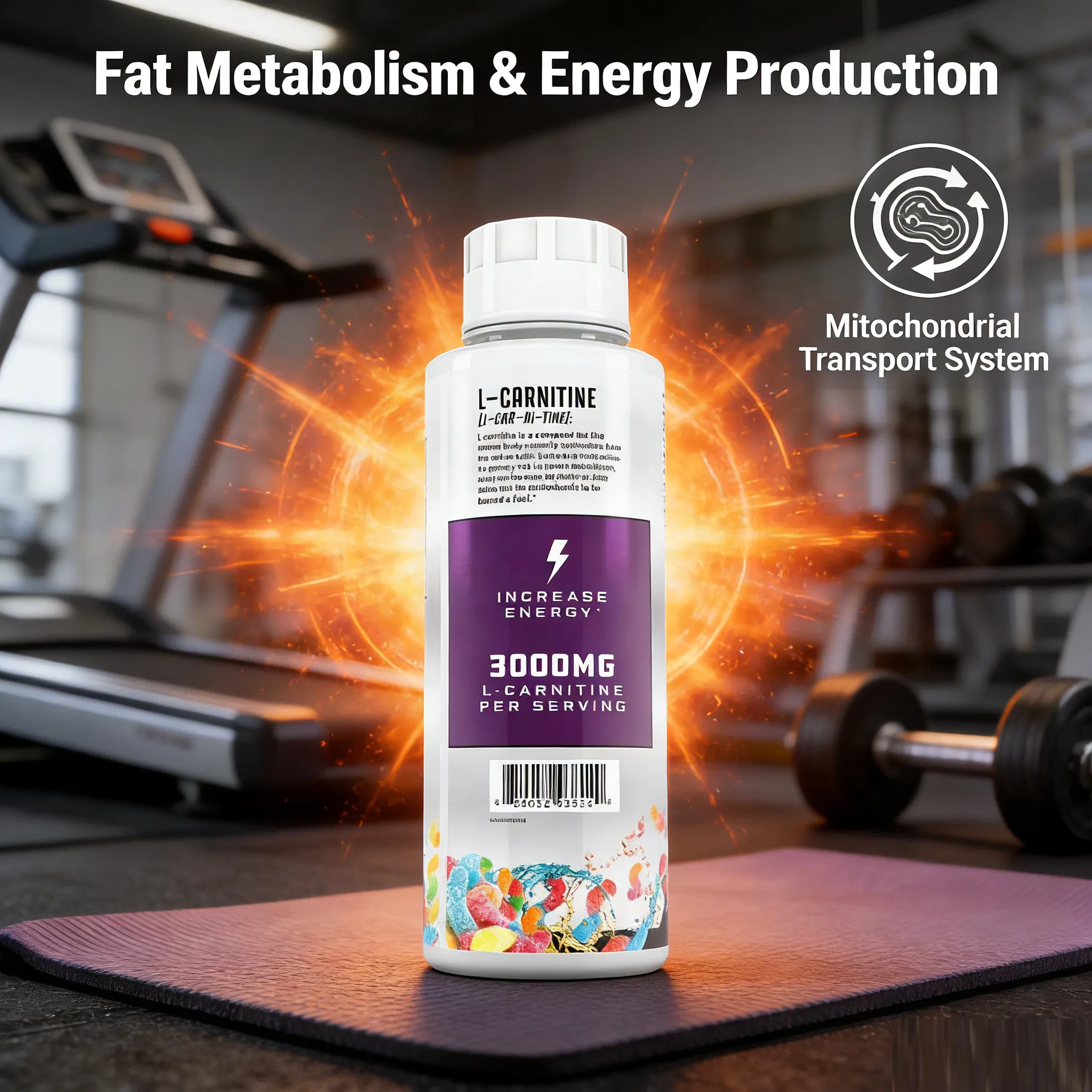 Vitamin-Enriched L-Carnitine Oral Liquid for Optimal Support - OEM