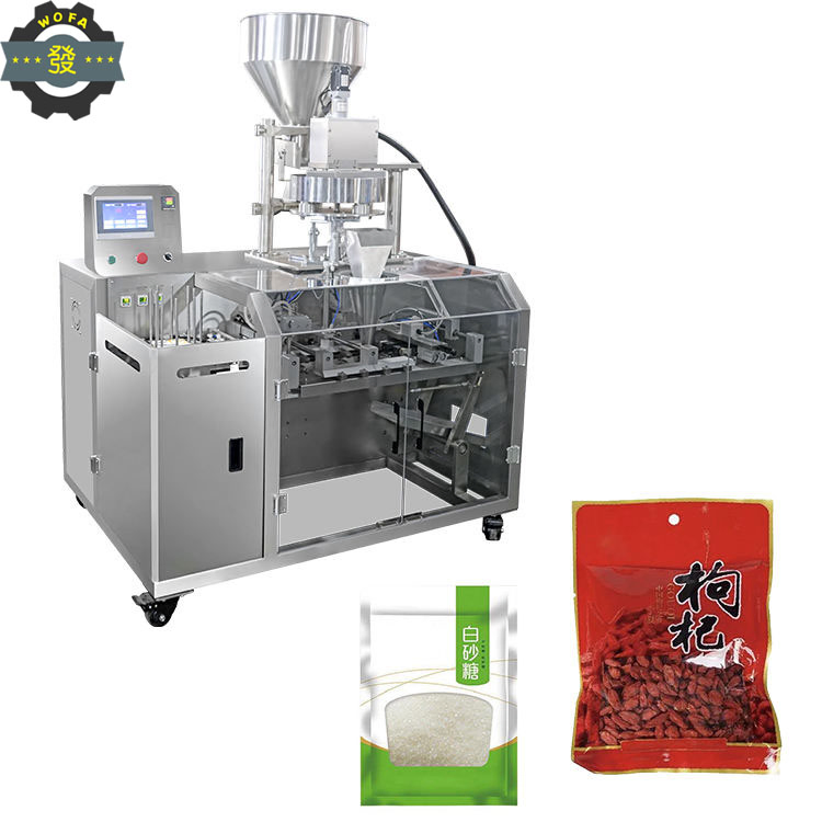 Fully Automatic Granule Dispensing and Packaging Integrated Machine - Grains, Cereals, Rice, Peanuts, Dried Fruits and Feed Packaging Machine