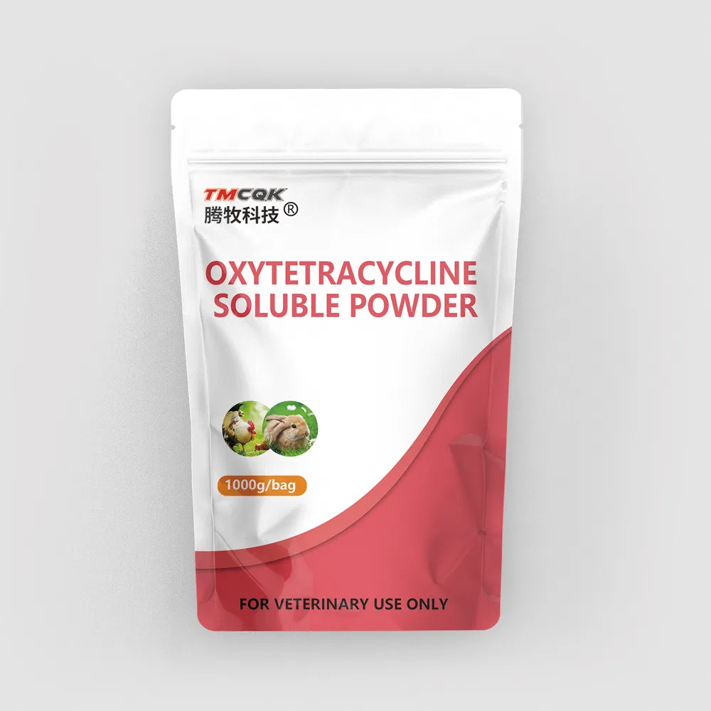 High Quality Veterinary Drug Factory, Oxytetracycline Hydrochloride Soluble Powder, Suitable for Livestock and Poultry, Favorable Price