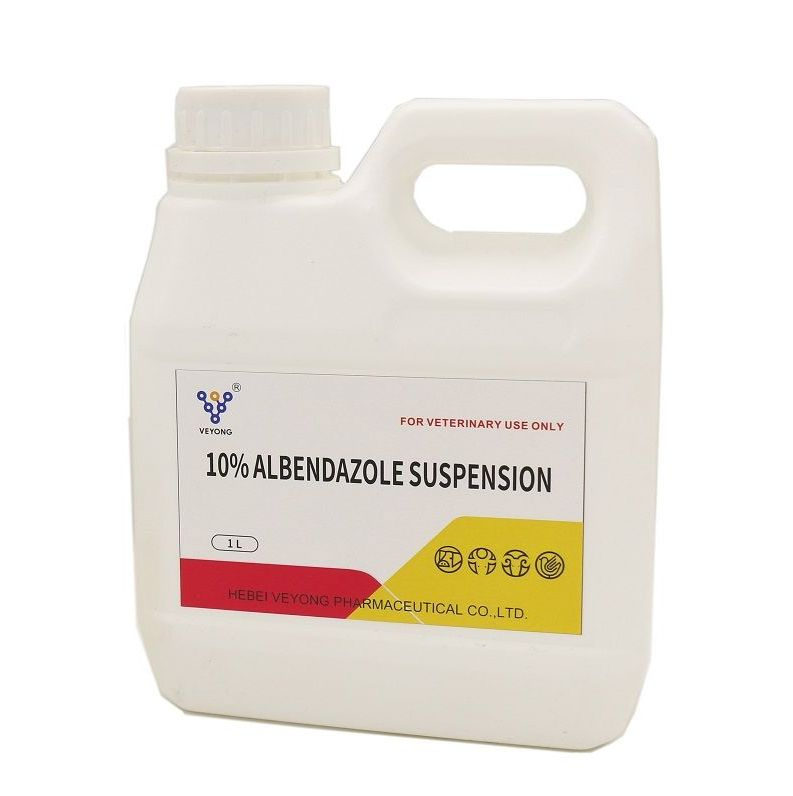 Veterinary Drugs Albendazole Suspension 10% 1liter for Cattle Sheep Medicine Albendazole Liquid Solution