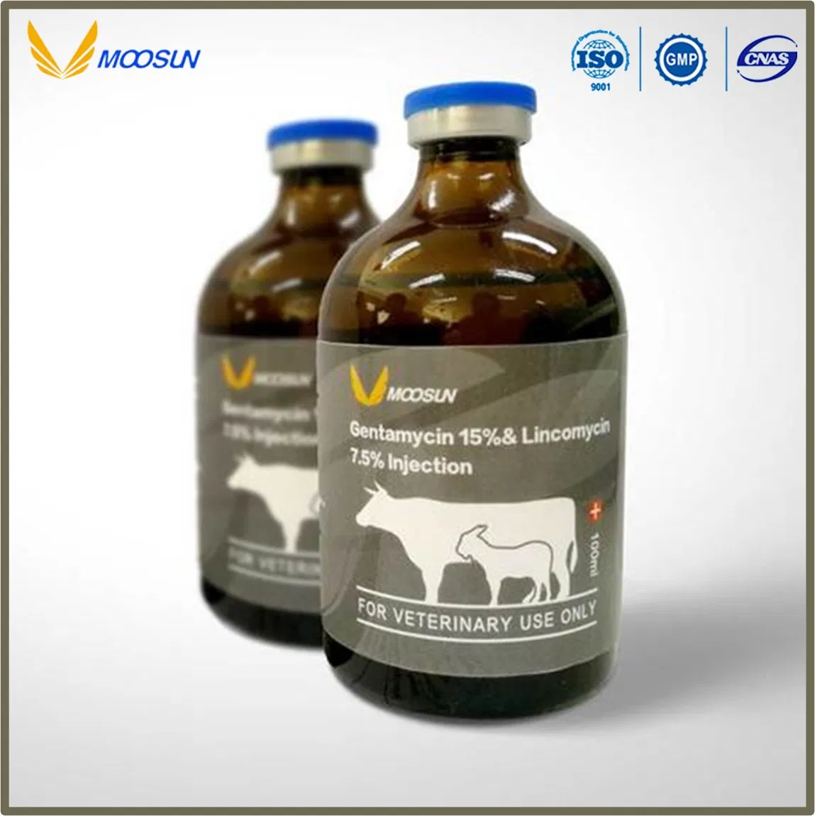 Veterinary Medicine Amoxicillin Injectable Suspension 15% for Animal