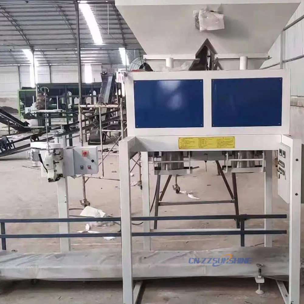 High Quality Double Bucket Granule/Powder Packaging Machine Factory Sale Fish Feed Bagging Machine Good Quality Food Wrap