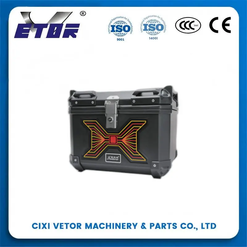 High-Quality Motorcycle Tail box with Lock and LED Reflector 100L Supplier, Exporters